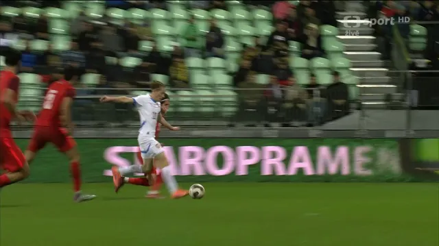 Gól v utkání Česko – Ázerbájdžán: 5:0 – Planka (84. min.)