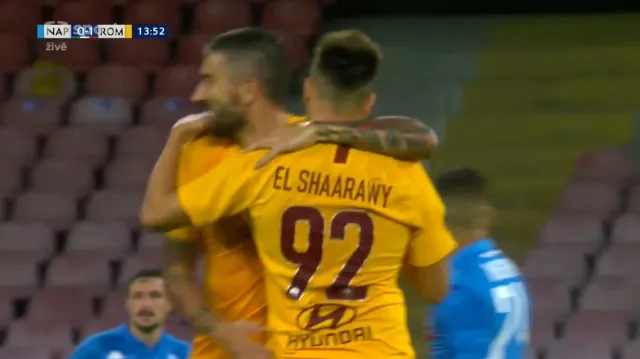 AS Řím v závěru přišel o výhru v Neapoli