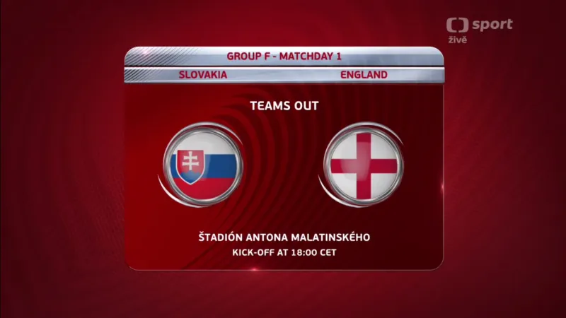 Sestřih utkání Slovensko - Anglie