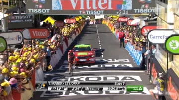 Závěr 5. etapy Tour de France 2016