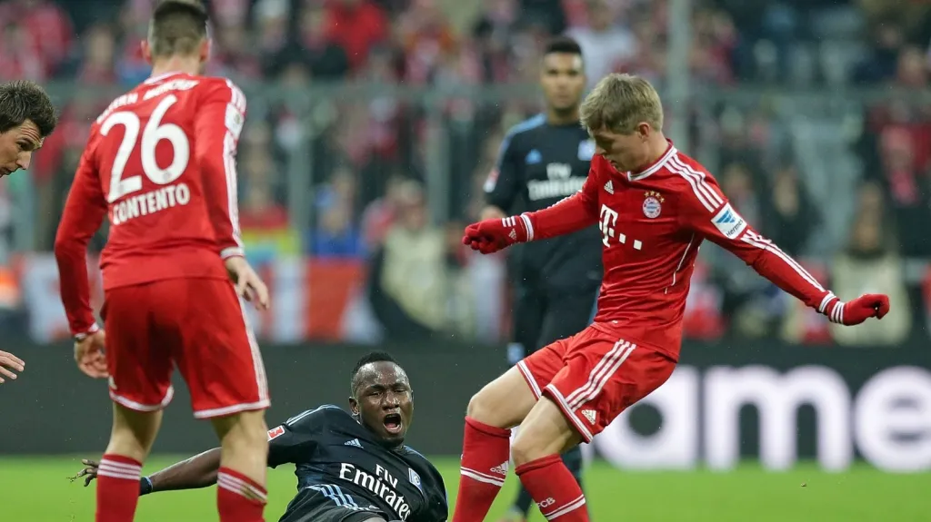 Utkání Bayern Mnichov - Hamburk