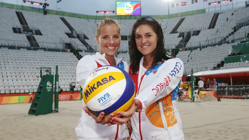 Barbora Hermannová a Markéta Sluková