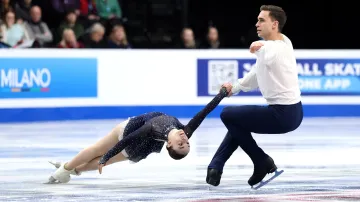 Krátký program Anny Valesiové s Martinem Bidařem na ME