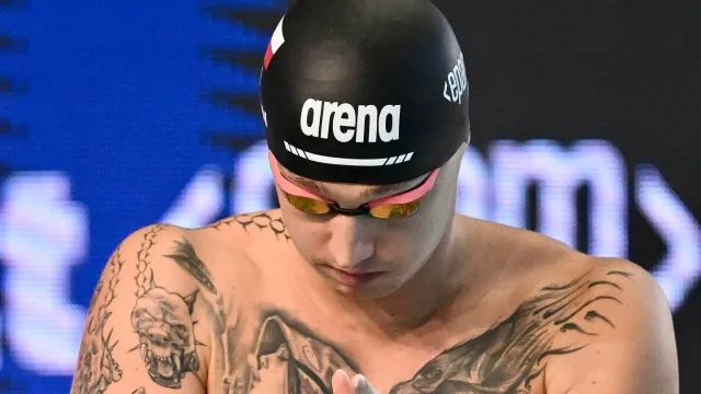 Semifinále na 200 metrů motýlek s Ondřejem Gemovem