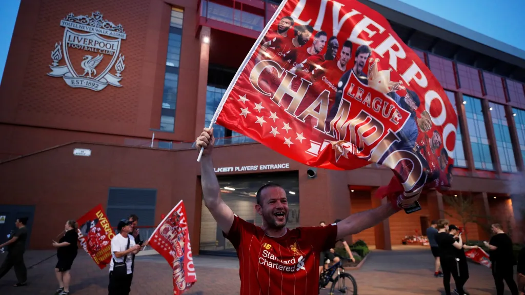 Fanoušci Liverpoolu se radují z titulu