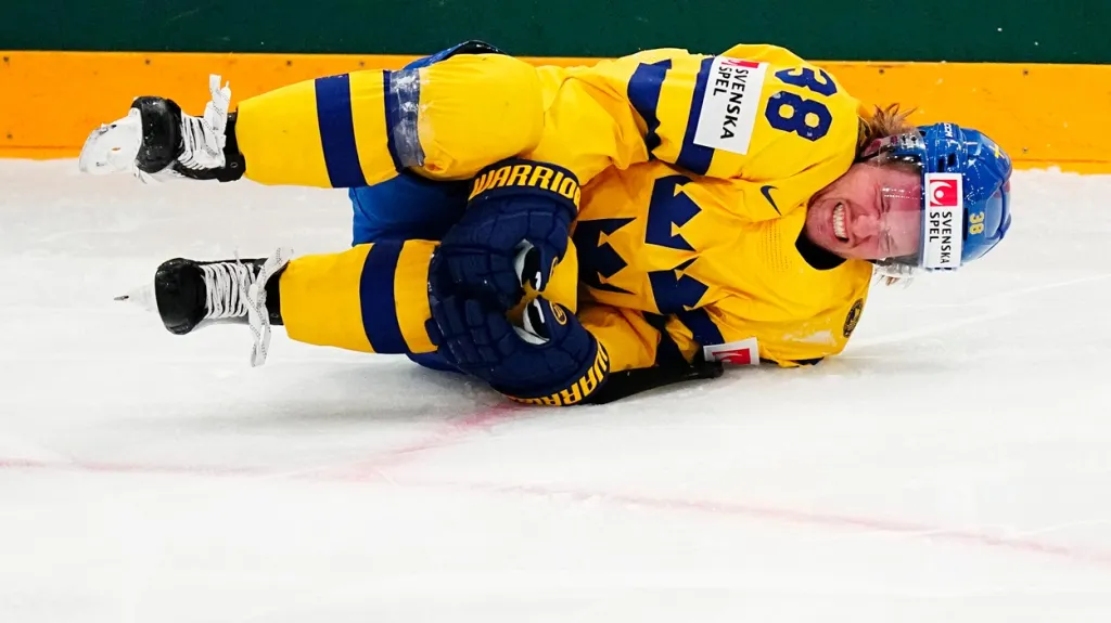 Zraněný Rasmus Sandin