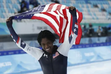 Americká rychlobruslařka Erin Jacksonová