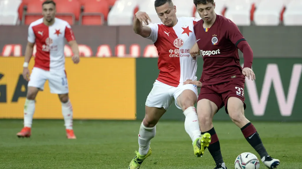 Utkání Slavia - Sparta