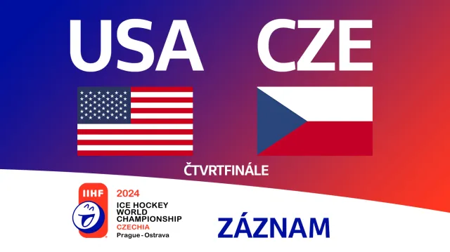 Záznam utkání USA – Česko