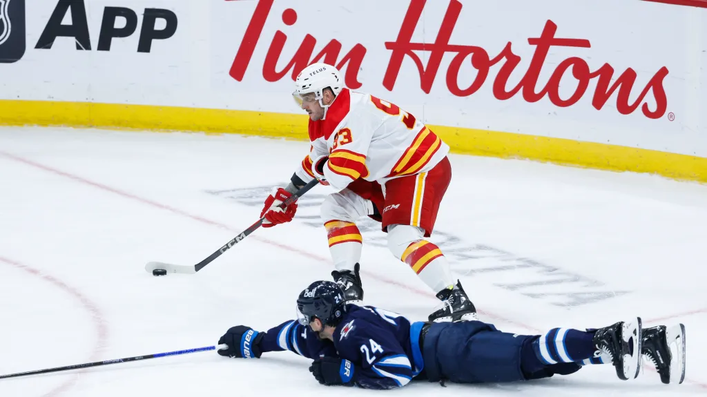 Martin Frk v utkání proti Winnipegu