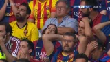 Moment v utkání Juventus - Barcelona: Střela Alvese a brilantní zákrok Buffona (14. min.)
