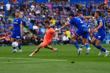 Marc Casado v zápasu Barcelony proti Getafe