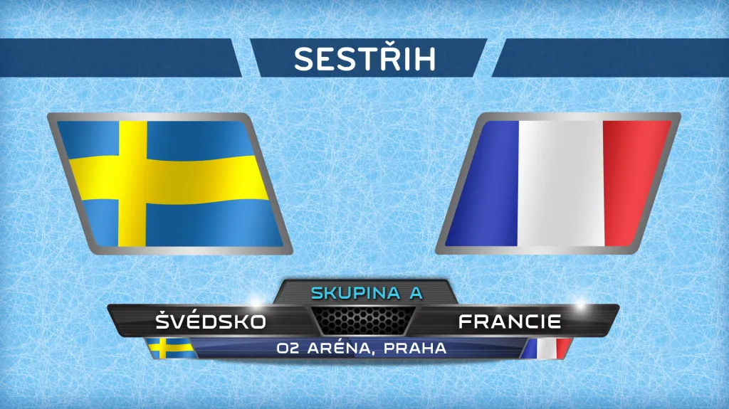 Sestřih utkání Švédsko - Francie