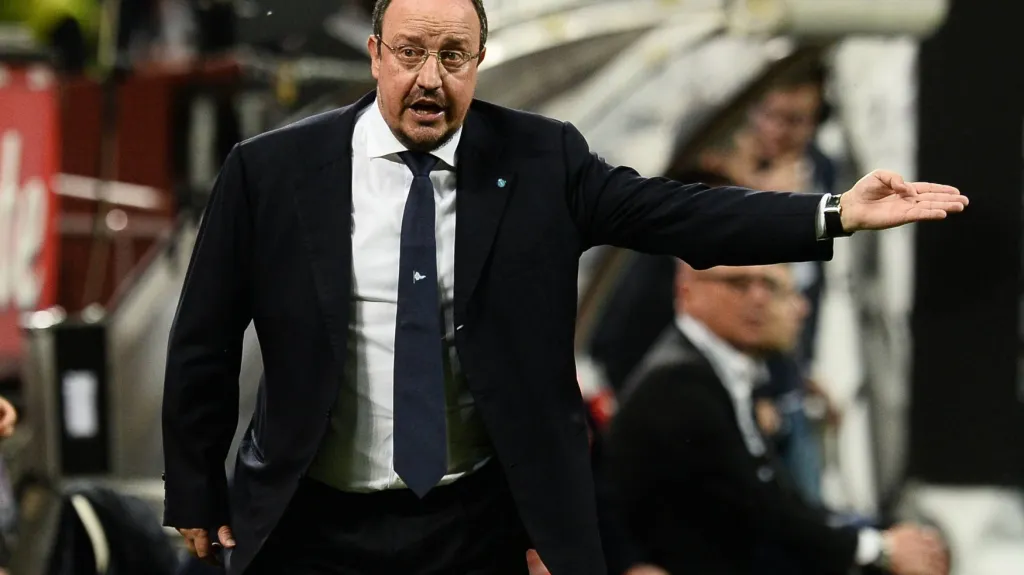 Trenér Neapole Rafael Benítez