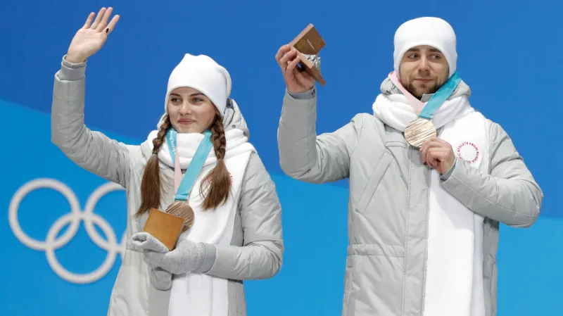 Anastasia Bryzgalovová a Alexandr Krušelnickij