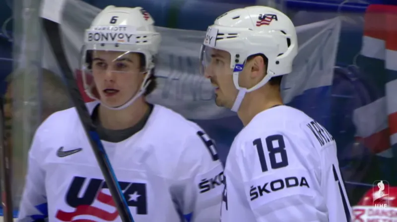 Gól v utkání Dánsko - USA: Kreider - 0:4 (19. min.)