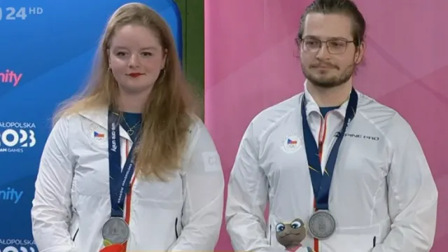 Pistoláři Rampula a Dědová získali na EH stříbro