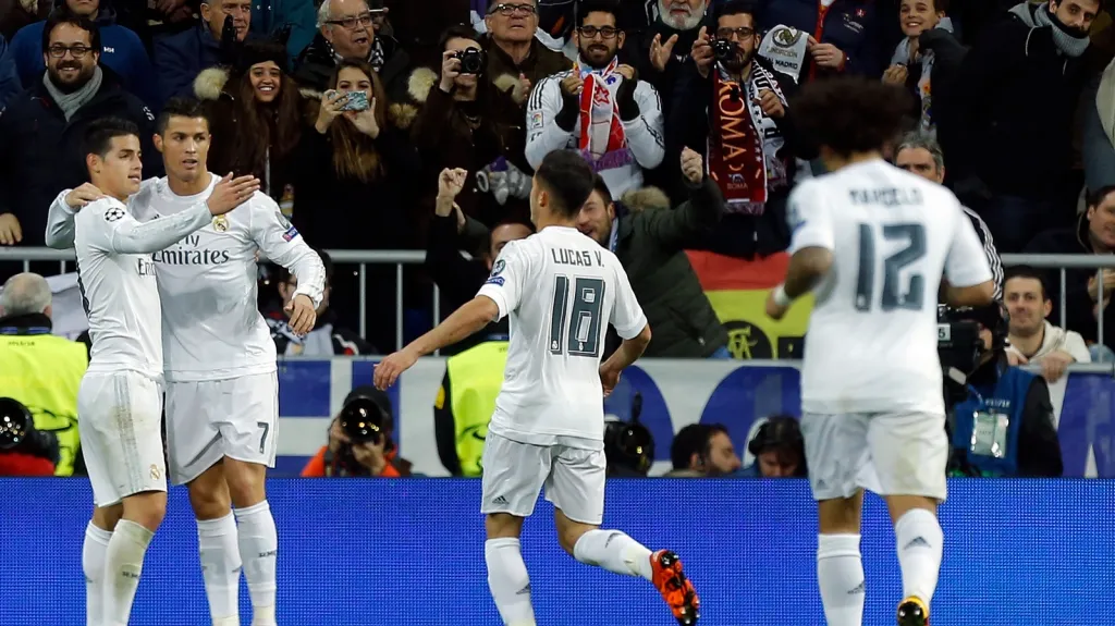 Radost fotbalistů Realu Madrid