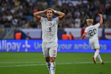 Václav Sejk v dresu české jednadvacítky