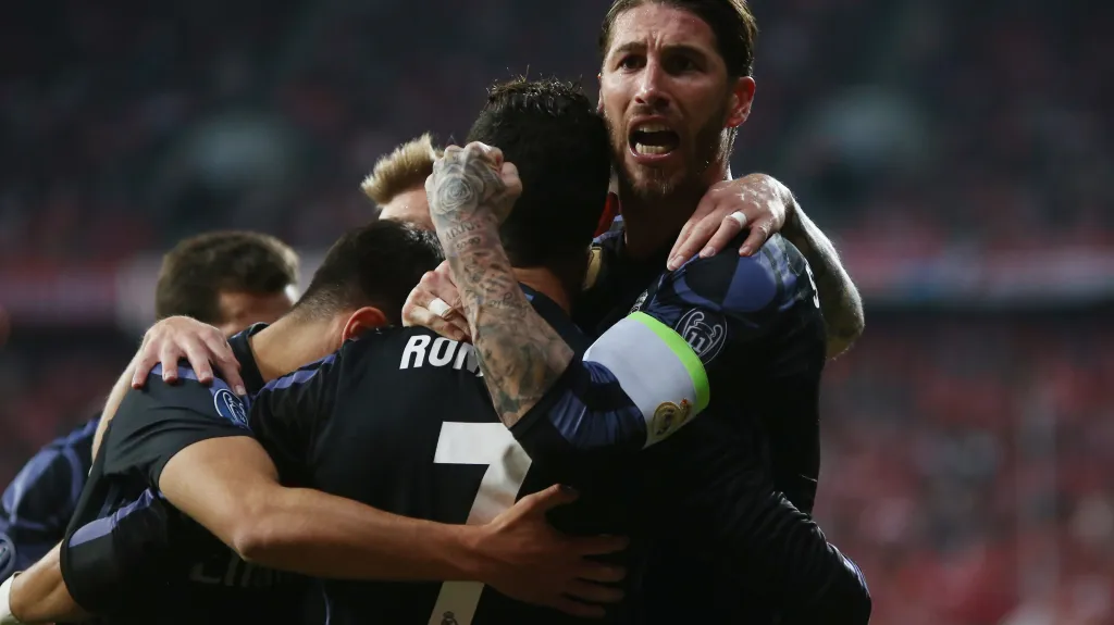 Radost hráčů Realu