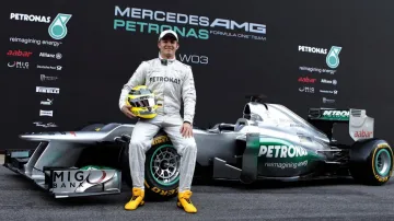 Nico Rosberg a nový monopost W03