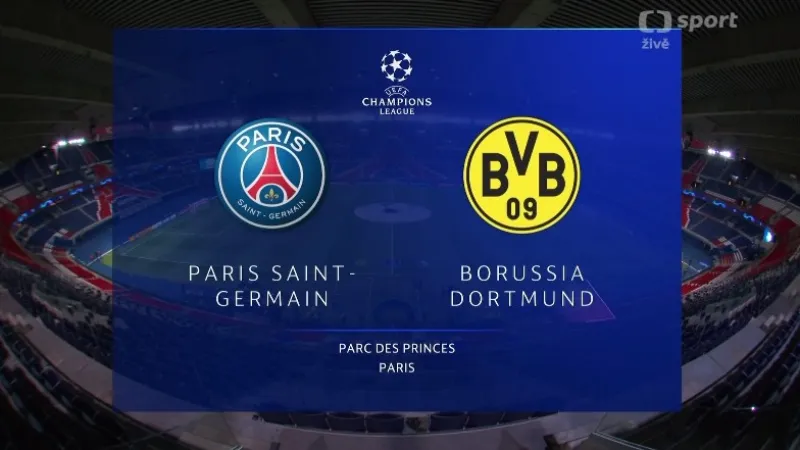 Sestřih utkání PSG - Dortmund