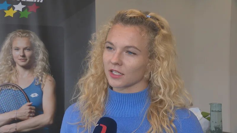 Deblová jednička Siniaková si užívá zasloužené volno