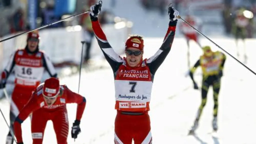 David Kreiner si dojel pro první triumf v závodě Světového poháru