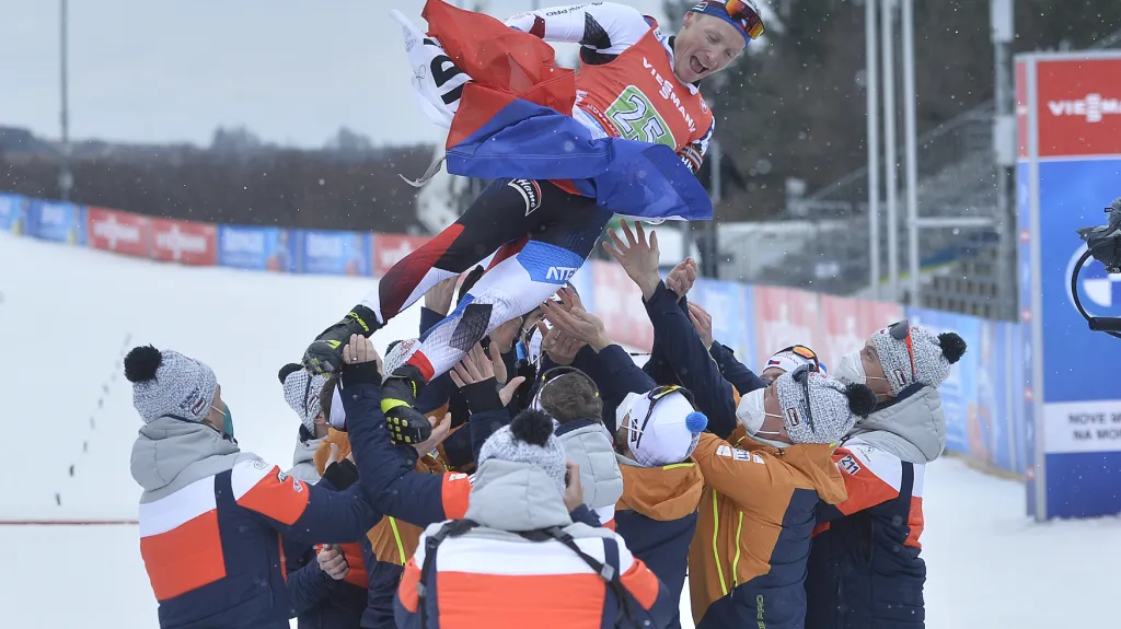 Ondřej Moravec s českým týmem