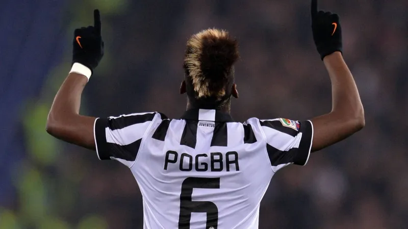 Paul Pogba z Juventusu slaví vstřelnou branku