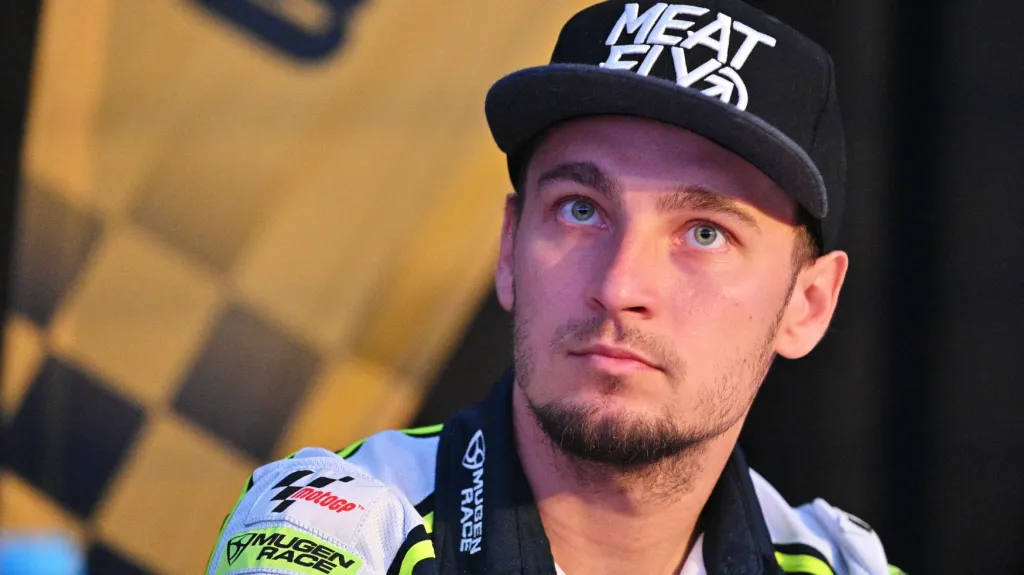 Motocyklový jezdec Karel Abraham