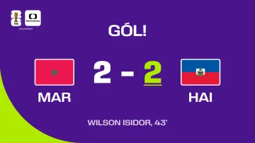 Karásný gól Isidora v zápase Maroko – Haiti