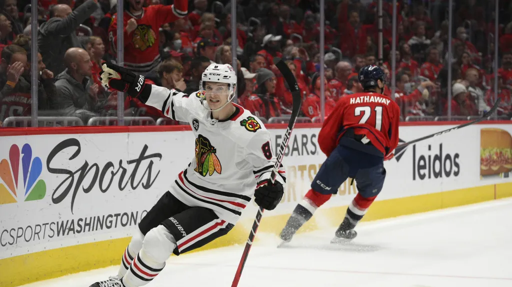 Dominik Kubalík slaví gól