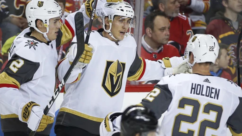 Radost hokejistů Vegas