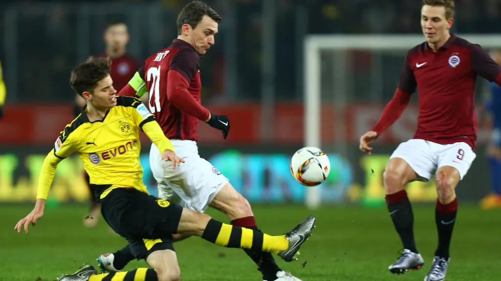 Utkání Dortmund - Sparta