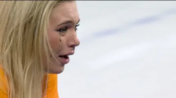 Zlatá jízda Nizozemky Leerdamové na 1000 metrů v olympijském rekordu