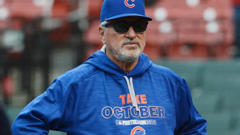 Manažer Chicaga Cubs Joe Maddon