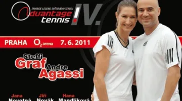 Plakát exhibice Advantage Tennis IV.