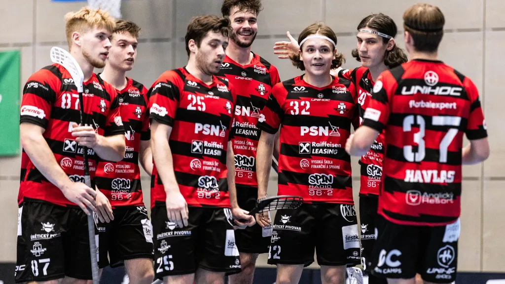 Radost florbalistů Tatranu Střešovice