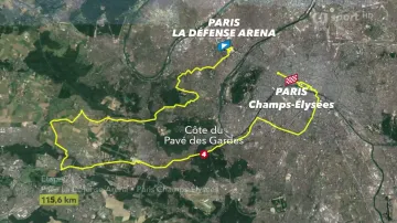 Představení 21. etapy Tour de France