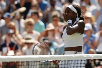 Coco Gauffová slaví postup do semifinále Wimbledonu
