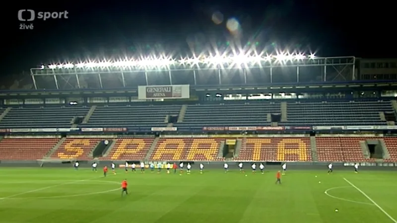 Před utkáním Sparta - Slovan