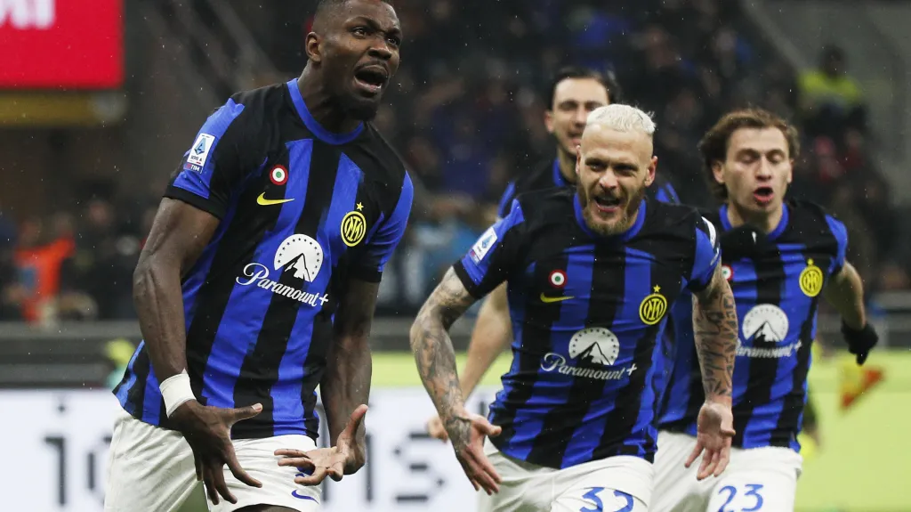 Radost hráčů Interu Milán