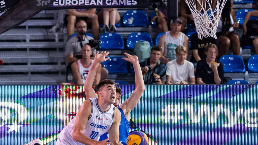 Čeští basketbalisté 3x3 na Evropských hrách