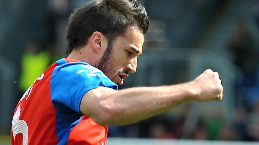 Slavící Aidin Mahmutovič z Plzně