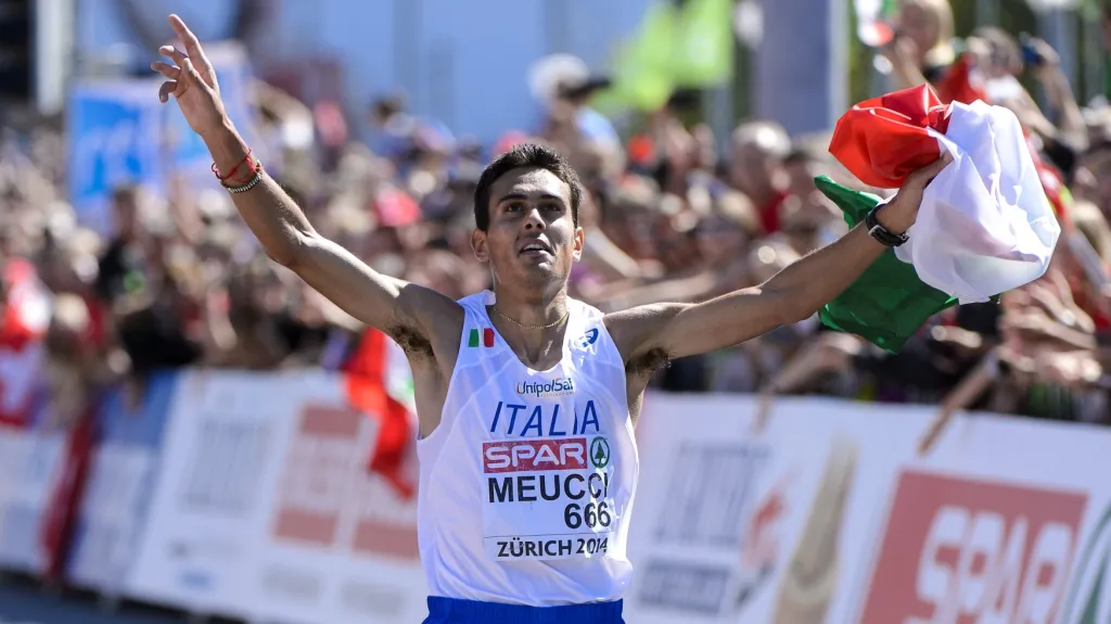 Italský maratonec Daniele Meucci