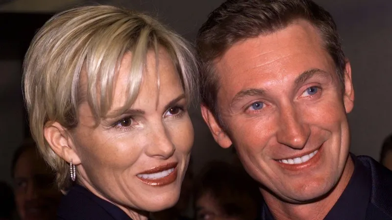 Wayne Gretzky s manželkou Janet