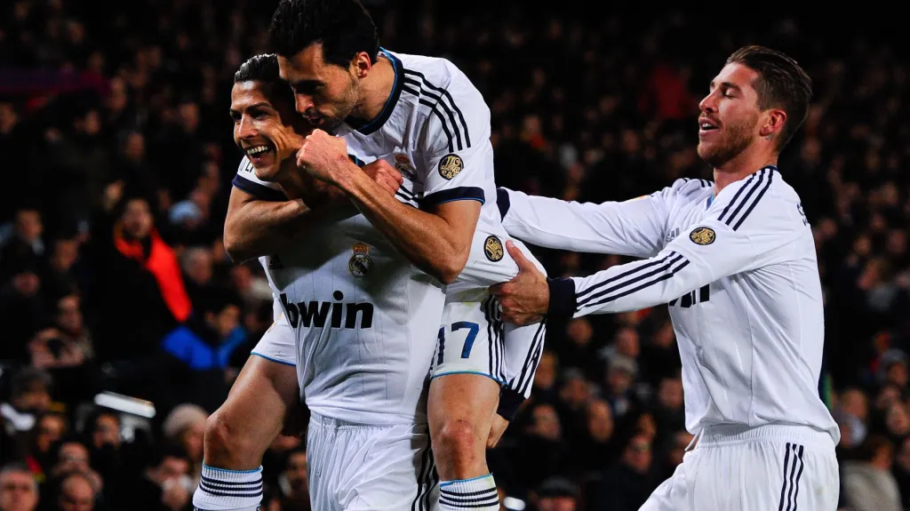 Slavící hráči Realu Madrid