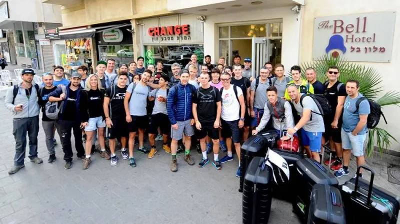 Tým Israel Cycling Academy na listopadovém srazu