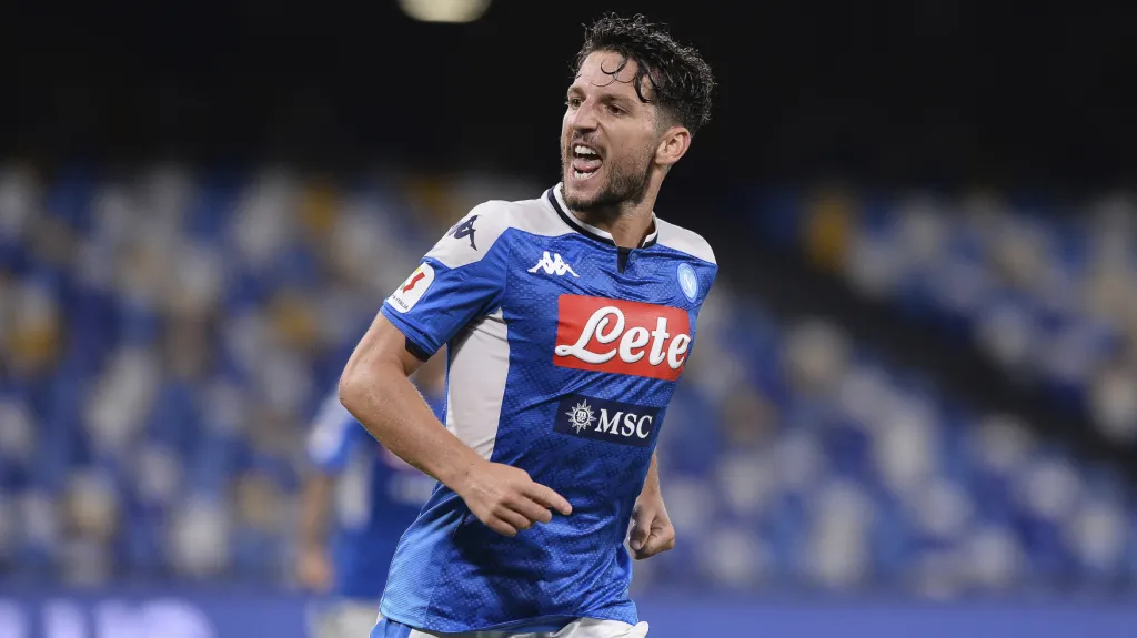 Střelec Neapole Dries Mertens